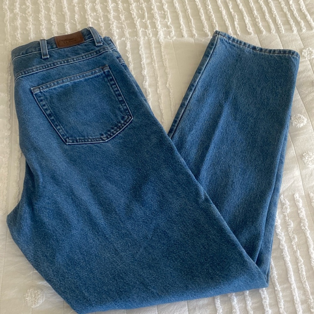 VTG L.L. Bean classic fit jeans size 35x34